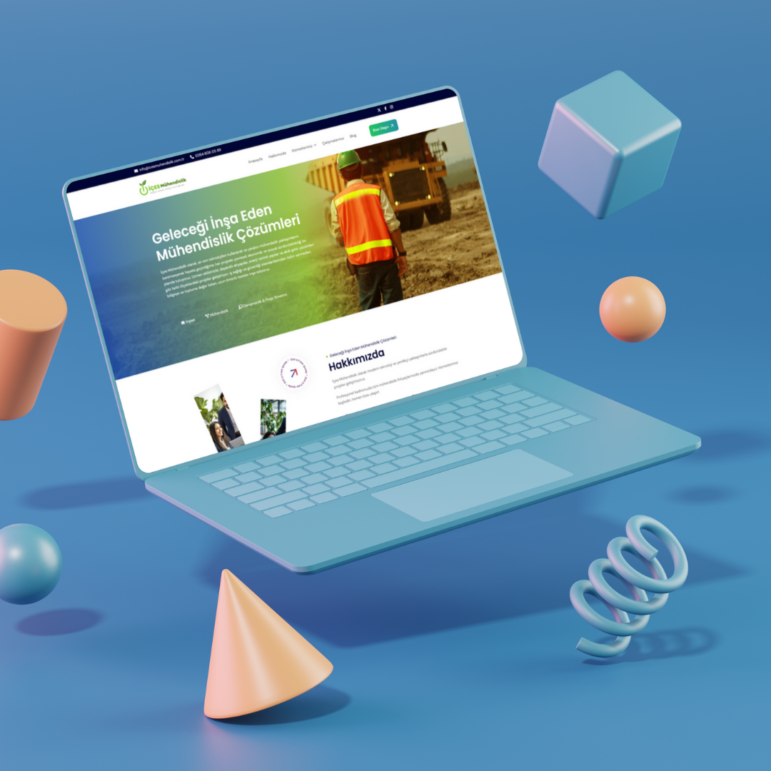 İçes Mühendislik Web Sitesini Yayına Aldık